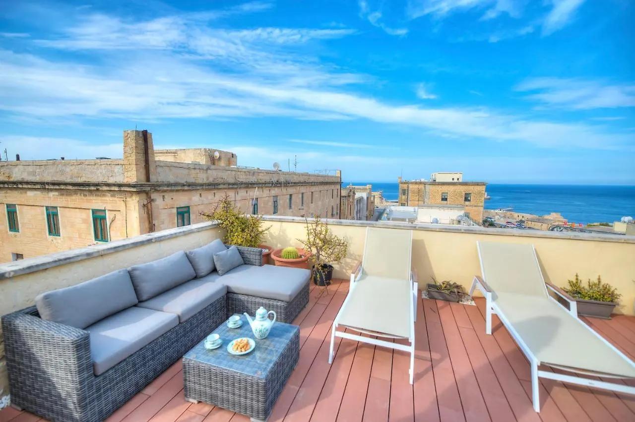 Apartment Comfy 1 Bedroom - Sun Terrace & Sea Views Gbuh1-1 Valletta