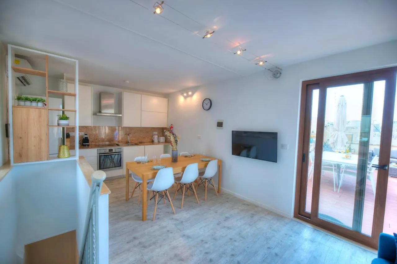 Comfy 1 Bedroom - Sun Terrace & Sea Views Gbuh1-1 La La Valletta Appartamento